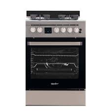 CUISINIÈRE 4 FEUX DIAMANT+ NOIR - gris DIGITAL